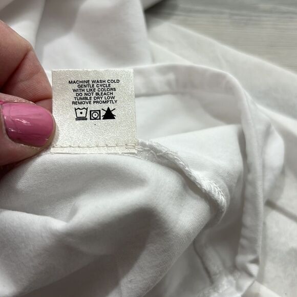 Lanston REVOLVE white knit halter top size medium L-1743ac NWT - Picture 9 of 9